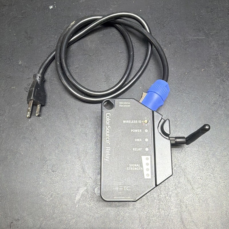 ETC ColorSource Wireless DMX Transmitter CSW-T with Relay Receiver CSR-W