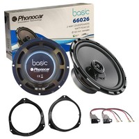 Kit 2 Lautsprecher Phonocar 2-Wege Vorne 165Mm Koaxial 4Ω MPN 66026