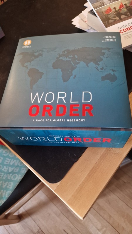 World Order Board Game Kickstarter Edition Brand New