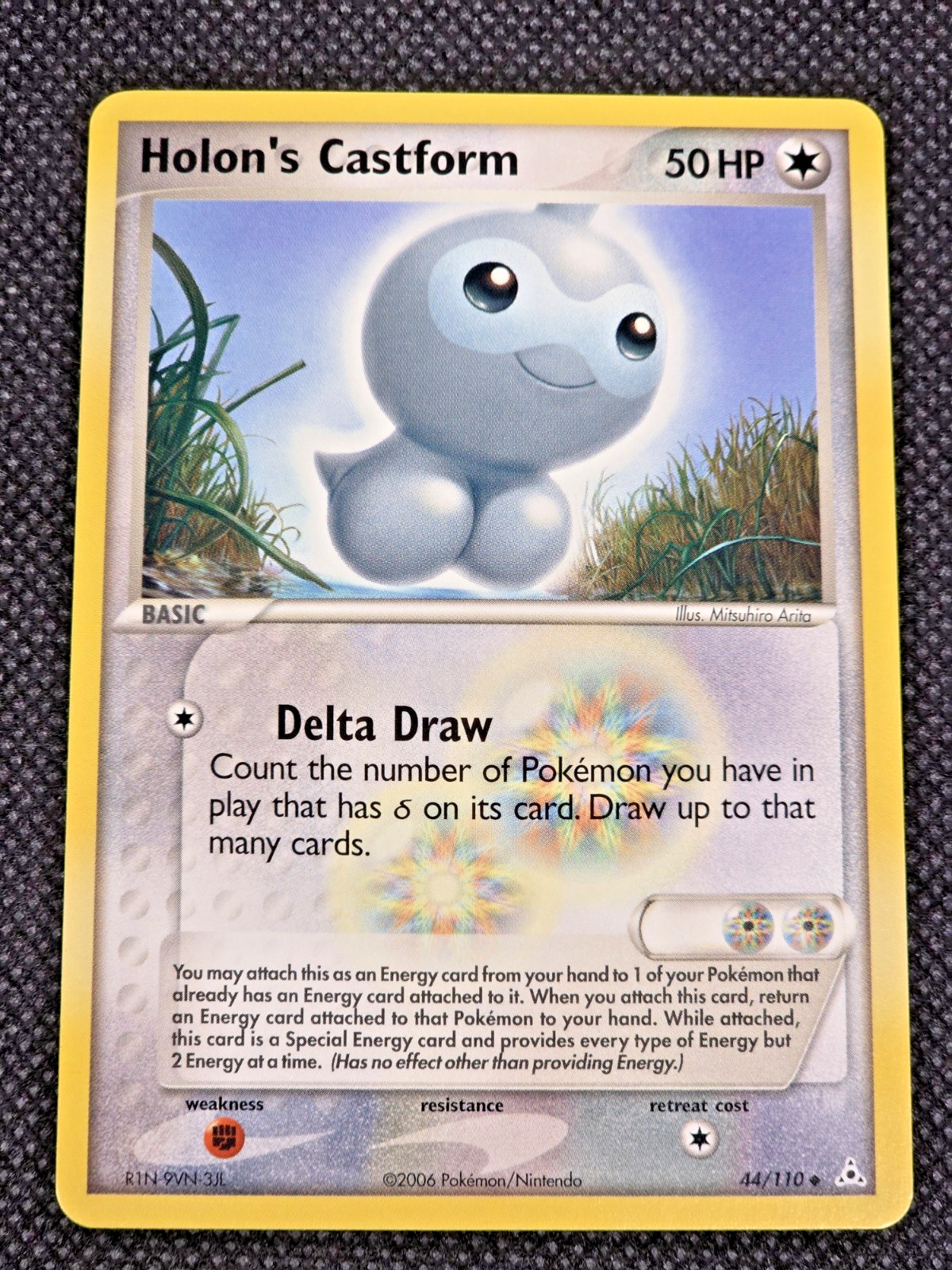 Holon's Castform 44/110 Holon Phantoms Regular NM -- L4