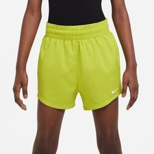 Nike One Girls Dri-FIT High-Waisted Woven Training Shorts Size L