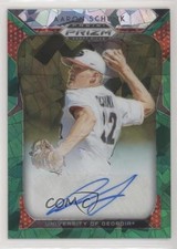 2019 Panini Prizm Draft Picks Green Ice 4/18 Aaron Schunk #77 Auto 0l1