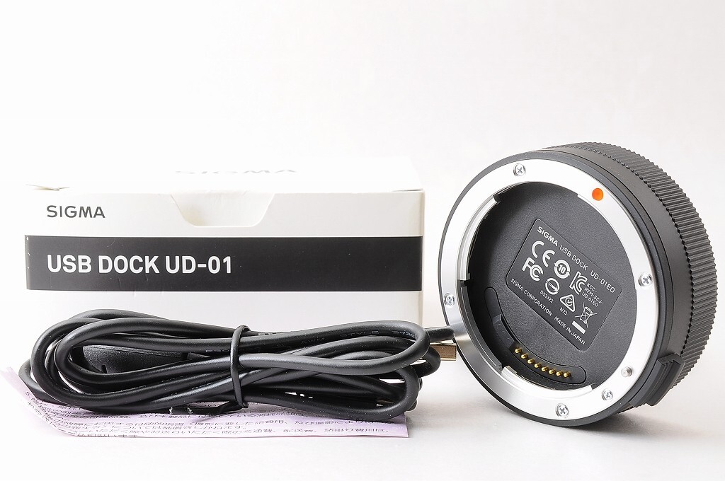 ALMOST UNUSED】SIGMA USB DOCK UD-01 E0 For Canon IN BOX From JAPAN