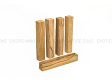 5 Pcs, Olivewood Pen Blank 3/4x3/4x5 Woodturning Carving Block- Free US Shipping