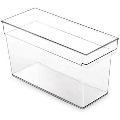 clear pull out storage bins