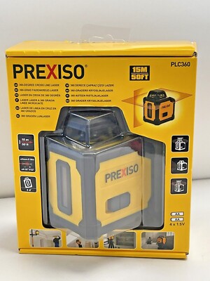 PREXISO 360-degree Cross Line Laser PLC360