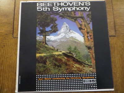 Homburg Symphony - Beethoven's 5th Symphony - Celebrity UT-166 Vinyl LP VG/VG