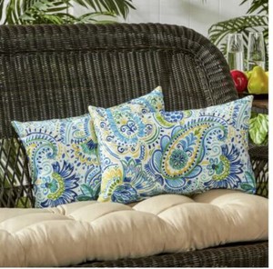 bright accent pillows