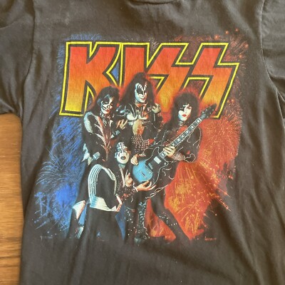 KISS Winterland Classic Rock Cotton Tour T-shirt | eBay