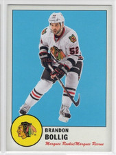 Brandon Bollig 12-13 O-Pee-Chee OPC Marquee Rookie Retro #561 Chicago Blackhawks