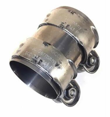 Morsetto Per Tubo Di Scarico, 55 X 95 Mm Accoppiatore Per Connettore Morsetto Per Tubo Di Scarico 357253141a Sostituzione Adatta Per Bora - Foto 4