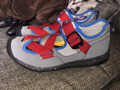 NEW Keen Zerraport Trail Hiking Sandal Grey Blue Red 1025002  display picture 1