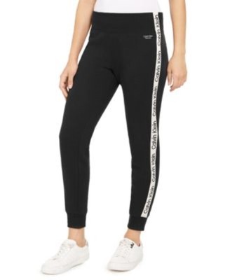 calvin klein logo joggers womens