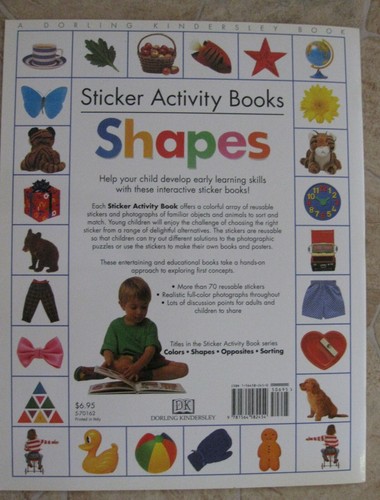SHAPES AUFKLEBER AKTIVITÄT (Lernen) Buch ~ 1993~ ***versandfrei*** - Bild 9 von 11