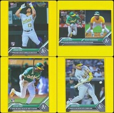 (4) 2023 Topps Now Jordan Diaz/Esteury Ruiz ROOKIE CARDS #165 #192 #211 #261 RC