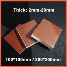 Lastra lamiera resina fenolica bachelite isolamento CNC scheda elettrica spessore 2-20 mm