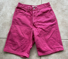 Vintage GUESS BY GEORGES MARCIANO Button-Fly Rose Denim Jean Shorts Women's 29