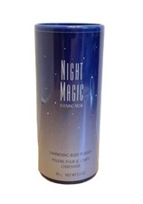 AVON NIGHT MAGIC EVENING MUSK Shimmer Fragrance Body Powder 1.4 oz Discontinued