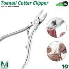Professional Ingrown Toenail Tool Toe Nail Clippers Pedicure Cutters Tools Use