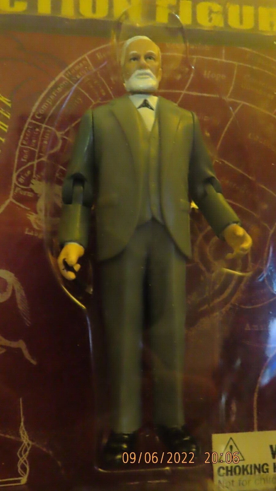 Sigmund Freud Action Figure New In Box Sealed Accoutrements 2002