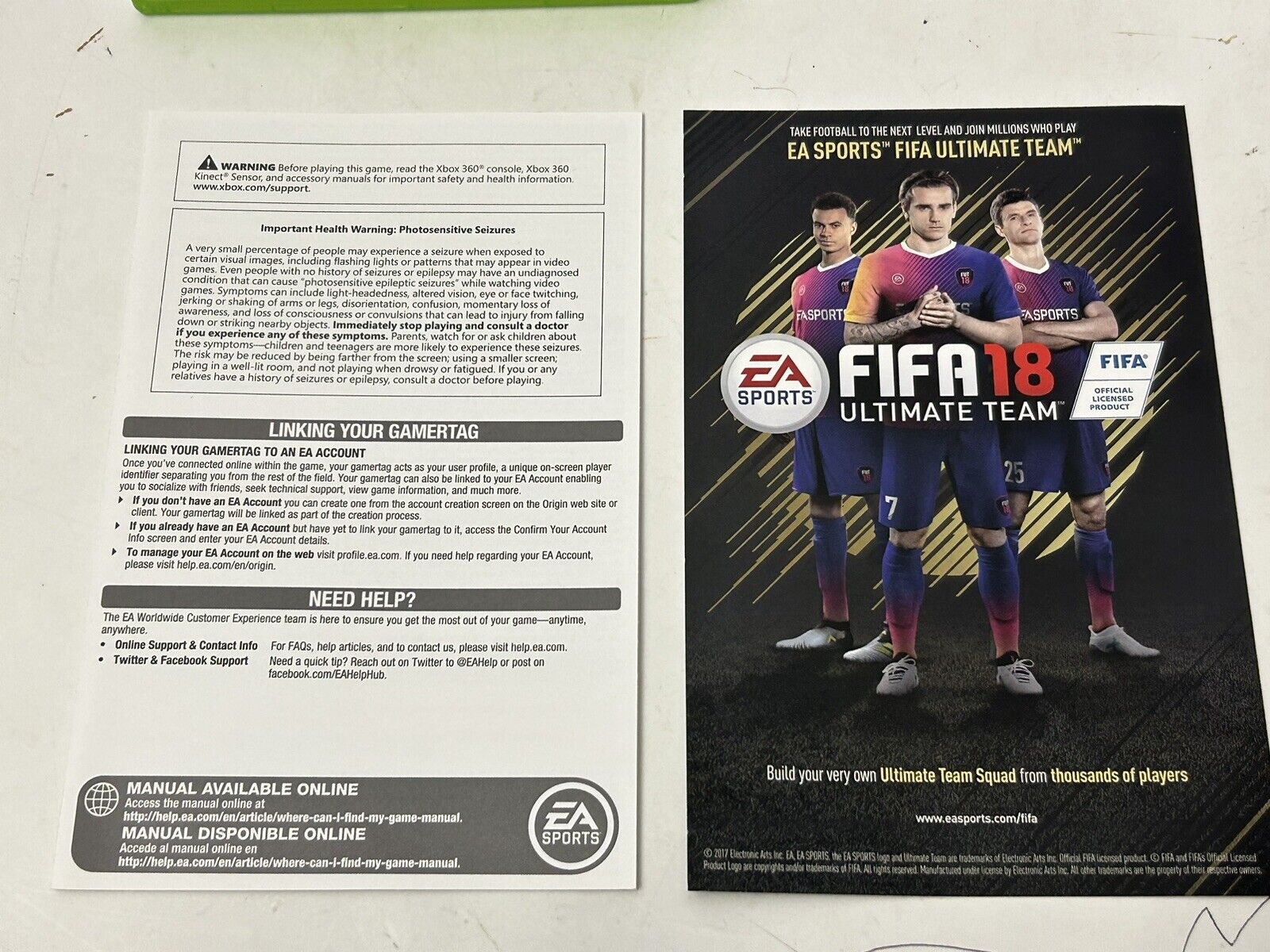 Kit 2 Jogos FIFA 18 + NFL 17 Xbox 360 Mídia Digital Original – Alabam