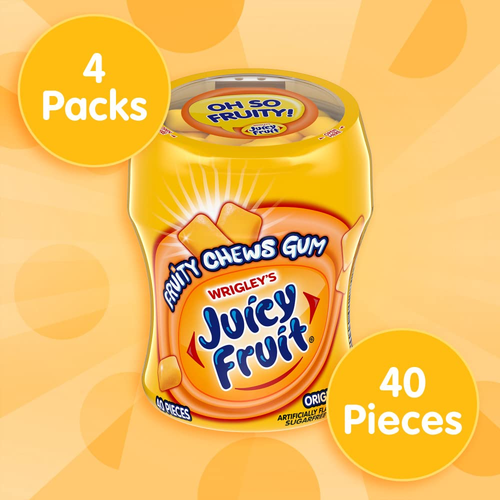 - Original Kaugummi Großpackung, 40 Stück Flasche (4 Stück) - Bild 9 von 12