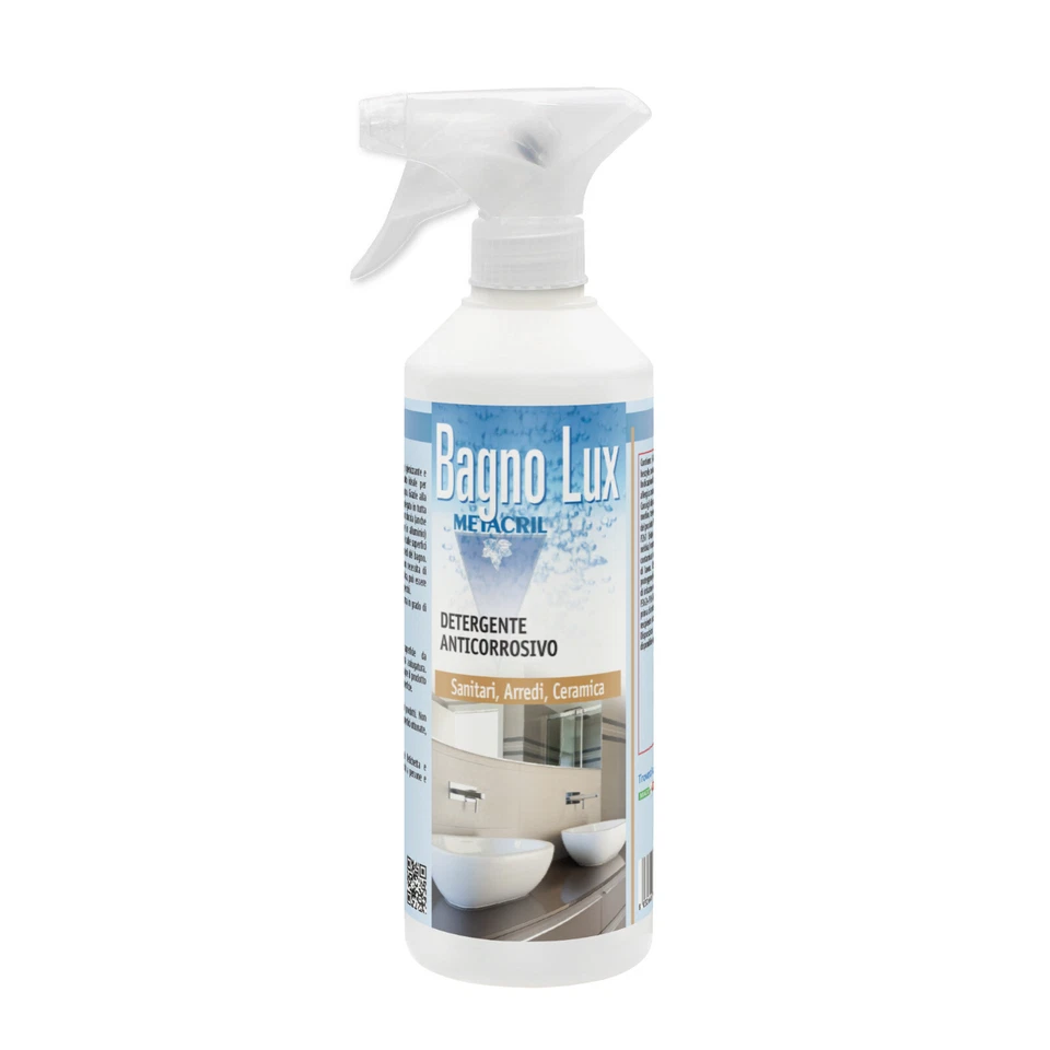 METACRIL BAGNO LUX 500ml DI TECNO LINE Detergente ANTICORROSIVO PER BAGNO