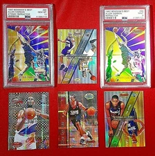 1997-98 BOWMAN'S BEST Picks Atomic Refractor Iverson Mirror Image Bryant Jordan