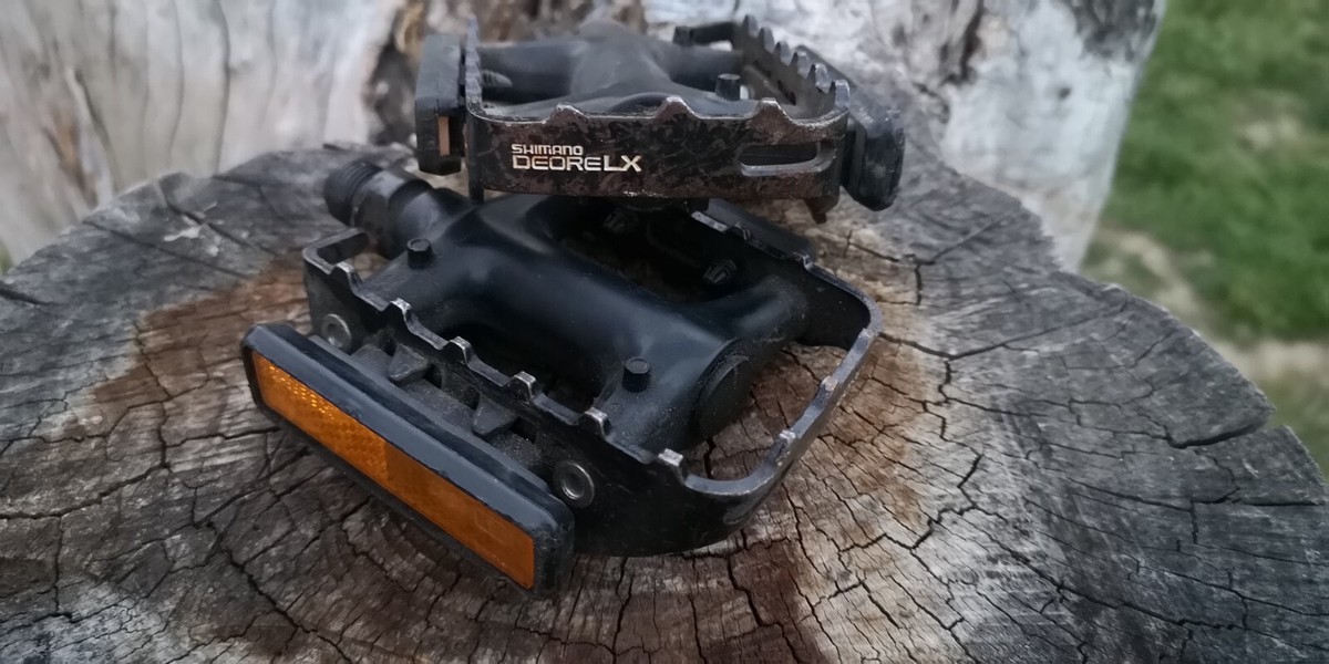 Shimano Pédales à Plateforme - PD-GR400 - red