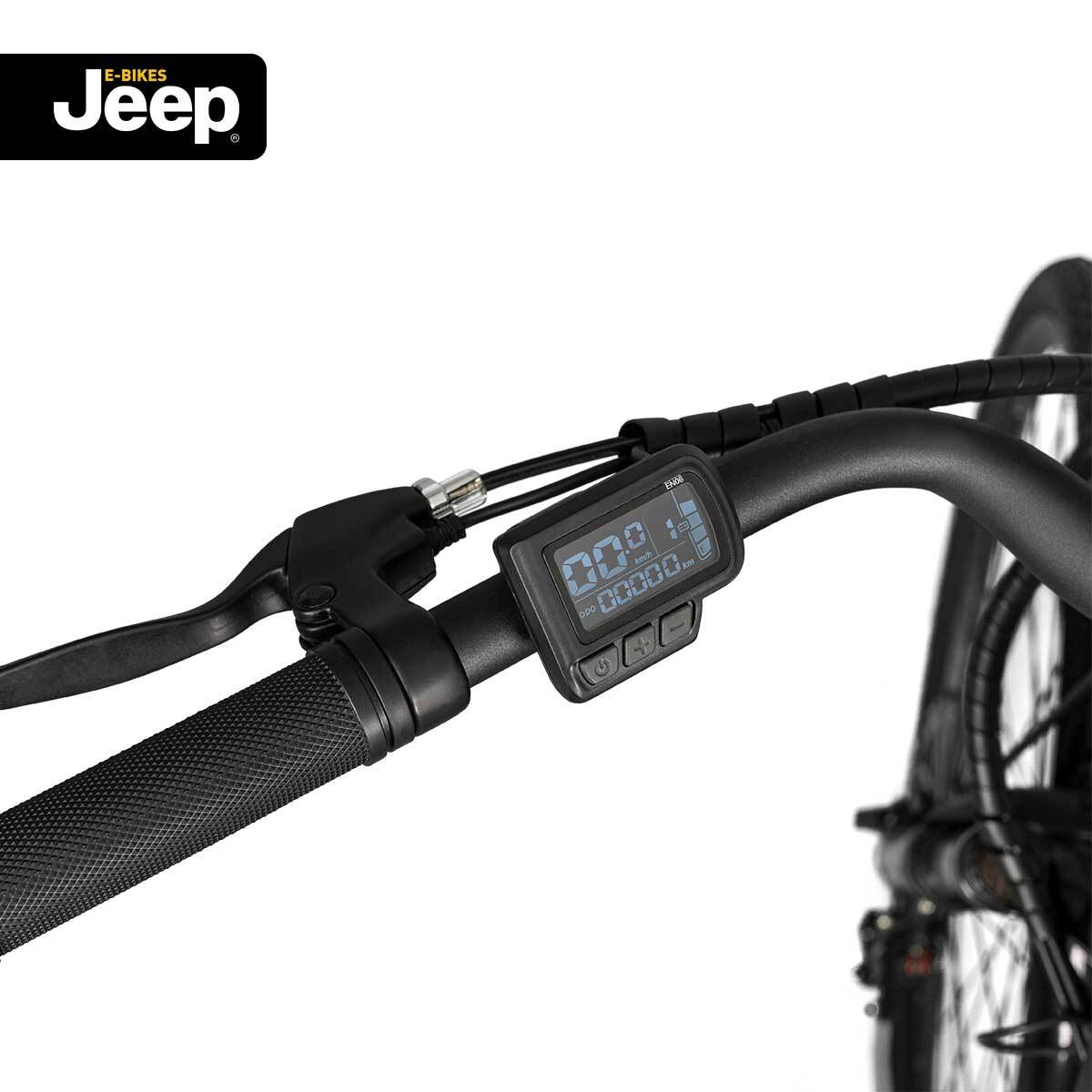 Jeep Trekking E-bike Tlr 7010 Test Jeep Trekking E-Bike TLR 7010, 28",7-Gang Kettenschaltung schwarz
