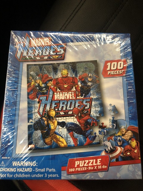 Marvel Heroes 100 Piece Puzzle Hulk 2012 Ages 6 for sale online | eBay