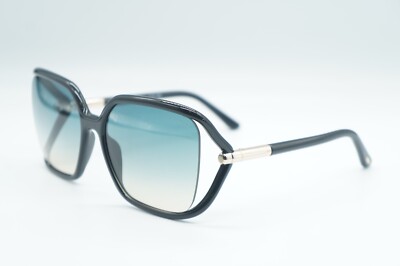NEW TOM FORD TF 1089 01P BLACK GOLD GRADIENT AUTHENTIC SUNGLASSES