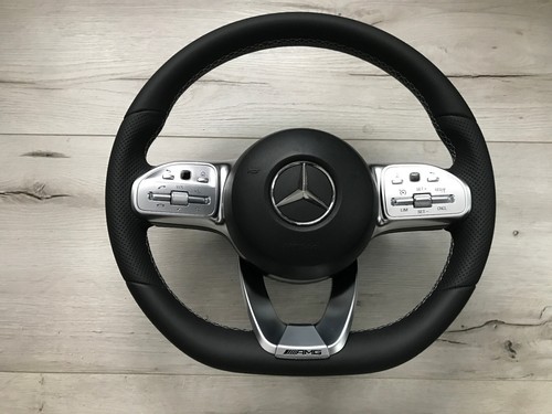 Original Mercedes Sportlenkrad AMG W205 W177 W213 W238 W257 W463 W247 steering - Picture 3 of 19