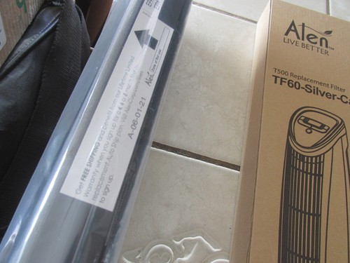 Alen Air Filter TF60-Silver Carbon HEPA T500 Air Purifier Allergens 1 Filter - Picture 2 of 3
