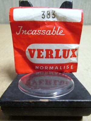 Verre plexyglas VERLUX 316 de montre vintage glace bombé incassable NML