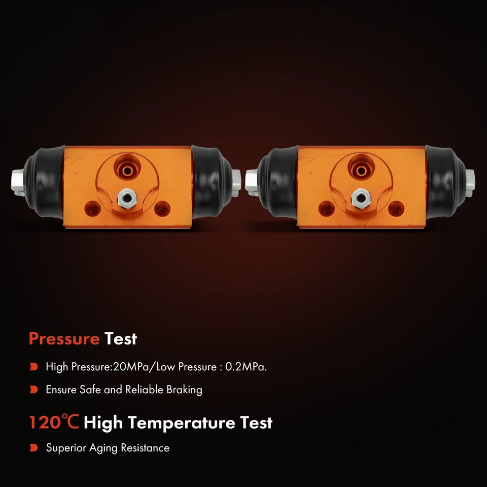 2x Cilindro de rueda de freno lateral trasero para Chevrolet Colorado GMC Canyon Isuzu i-280 Foto 4 de 4