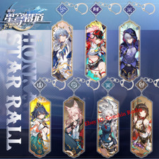 Anime Honkai: Star Rail Feixiao Acrylic Keychain Backpack Pendant Decor Gift