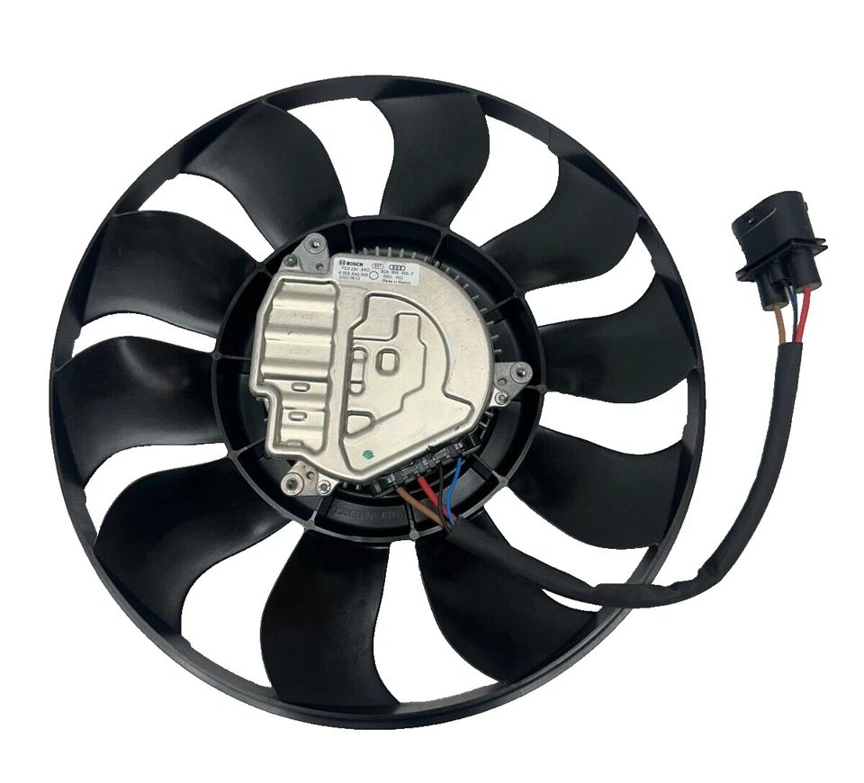 80A959455F Engine Cooling Fan Motor RH For 2018-2023 Audi Q5 2.0l 3.0l Genuine - Image 2 of 4