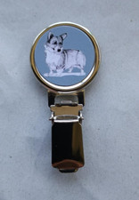 Pembroke Welsh Corgi Dog Show Ring Number Clip