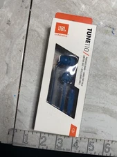 JBL TUNE 110 - BLUE - In-Ear Stereo Headphones - 3.5 Jack Stereo