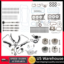 Camshaft Lifters Rocker Arms timing Kit for 2011-16 Chrysler Jeep Dodge Ram 3.6L