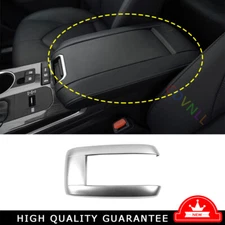 Central Console Armrest Box Cover Trim For Toyota Highlander 20-22 Silver Matte