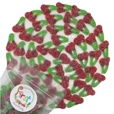 FirstChoiceCandy Sour Twin Cherries In A Resealable Bags