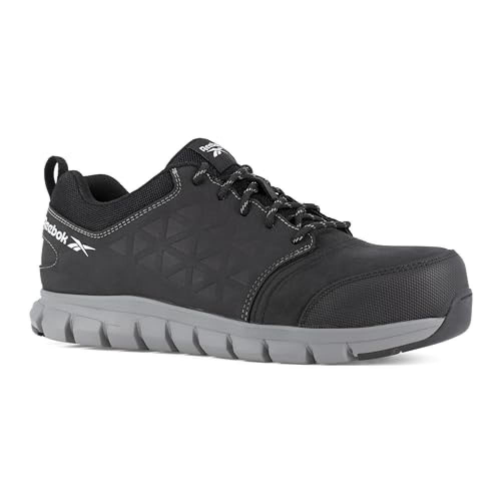 (TG. 42 EU) Reebok Safety Shoe IB1036 Black 42 - NUOVO