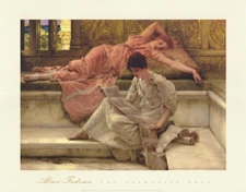 Sir Lawrence Alma Tadema The Favourite Poet 22x28 in