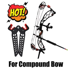 Archery Bow Kick Stand Holder Legs 3d Targets Hunting Compound Bows Support Rack