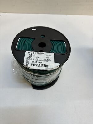 Southwire 12 AWG, 65 Strand, Green Machine Tool Wire PVC, Acid, Moisture and ...