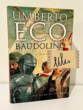 Product Image: BAUDOLINO UMBERTO ECO / SIGNED FIRST EDITION 1ST PRINT / VG+ HC / NAME OF ROSE