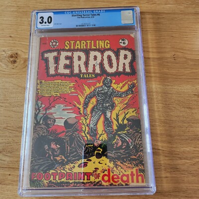 STARTLING TERROR TALES #6 - CGC Grade 3.0 - Golden Age