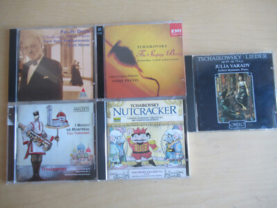 Tschaikowsky-5 CDs-Lieder, Sleeping Beauty, Nutcracker, Musici De Montreal-Mint-